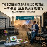 The Economics of a Music Festival — Follow the money with Nick Ledger