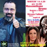 Massimiliano Bruno e Alessia Fabiani ospiti di Alex Achille in RED ZONE by Radiochat.it