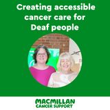 Creating accessible cancer care for Deaf people