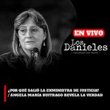 ¿POR QUÉ SALIÓ LA EXMINISTRA DE JUSTICIA? / ÁNGELA MARÍA BUITRAGO REVELA LA VERDAD en Los Danieles