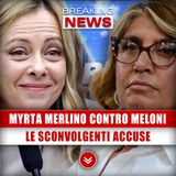 Myrta Merlino Contro Giorgia Meloni: Le Sconvolgenti Accuse!