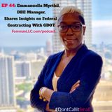Ep 44: Emmanuella Myrthil, DBE Manager, Sharing Insights on Federal Contracting With GDOT