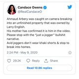 Did Candace Owens ever Apologize for her A