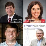 Gabe Tilley, King Steel, Inc., Tara Winslow, Winslow Home Professionals, and Rob Swartwood, consilium (ProfitSense with Bill McDermott, Epis