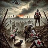 22 - Red Cross Girls in the British Trenches by Margaret Vandercook