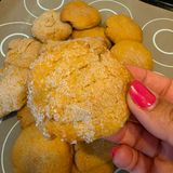 Biscotti di frolla all'olio con metà EVO e metà di semi: al limone, super leggeri e fragranti