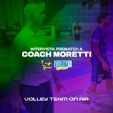 Coach Daniele Moretti prima di Stadium MIrandola-Personal Time
