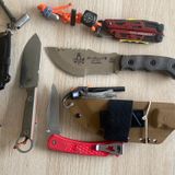 Blade Battery - Knives for edc Carry Defense Utility Survival Fixed and folding blades multi-tools hatchets