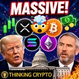 BIG GAINS! BITCOIN PUMPS & XRP, ETHEREUM & SOLANA PRICES RISE! HUGE WHITE HOUSE CRYPTO MEETING!