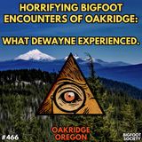 Sasquatch Terrors in the Woods: Dewayne's Bigfoot Encounters in Oak Ridge, Oregon