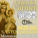 Misterios Gozosos 😇 del Santo Rosario con la 🤎 VIRGEN DEL CARMEN