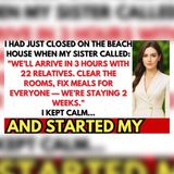 I Bought a Beach House—My Sister Arrived With 22 Guests | Family Drama
