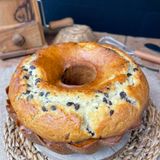 CIAMBELLA CON GOCCE DI CIOCCOLATO senza bilancia
