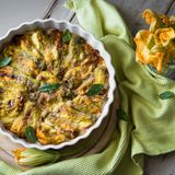 Fiori di zucca ripieni