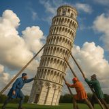 Imagine spending years designing a world-famous tower... only to realize it started falling over before you even finished the second floor.