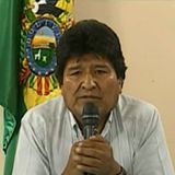 Evo Morales denuncia represión contra el pueblo boliviano