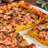 TORTA SALATA ZUCCA E FUNGHI CREMOSISSIMA