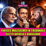 Giletti querela Il Brasiliano: finisce malissimo in tribunale