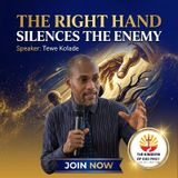 THE RIGHT HAND THAT SILENCES THE ENEMY