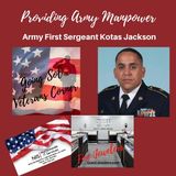 Providing Army Manpower - Army First Sergeant Kotas Jackson
