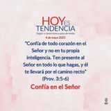 Confía en el Señor ~ Devocional de Jóvenes ~ 4 de mayo 2025