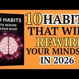 10 Positive Habits That Will Rewire Your Mindset in 2026 | Full Audiobook