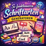 Kreative Schriftarten online erstellen – So nutzt du Text Generatoren richtig