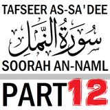 Soorah an-Naml Part 12: Verses 73-81