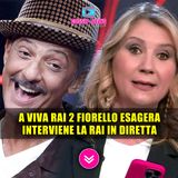 A Viva Rai2 Fiorello Esagera: La Rai Interviene In Diretta!