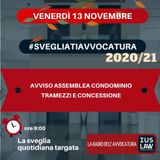 AVVISO ASSEMBLEA CONDOMINIO – TRAMEZZI E CONCESSIONE – #SVEGLIATIAVVOCATURA