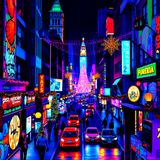 la storia delle luminarie di Natale