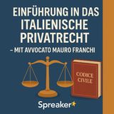 Einführung in das italienische Privatrecht