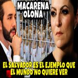 “Macarena Olona rompe el silencio: El Salvador es el modelo que España necesita”