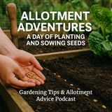 🎧 Allotment Adventures: A Day of Planting and Sowing Seeds | Gardening Tips & Allotment Advice Podcast