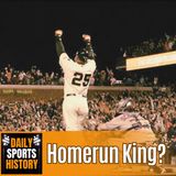 Barry Bonds Becomes Home Run King