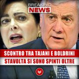 Scontro Tra Tajani E Boldrini: Questa Volta Si Sono Spinti Oltre!