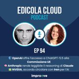 E[94] ChatGPT apre GPT 5.5 alla Commissione EU - NVIDIA, accordo circolare con Iren - Anthropic legge i pensieri di Claude