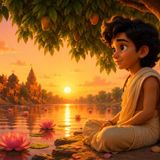 El pequeño Siddhartha y el Río de la Sabiduría | Audiocuento