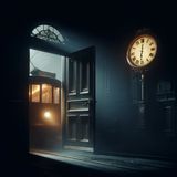 "When the clock strikes midnight, the door to the other side creaks open."
