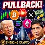 BITCOIN & ALTCOINS PULLBACK! IS THE FED ABOUT TO CRASH CRYPTO?