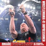 WWE WrestleMania-Eindrücke aus Las Vegas! Meinungen von vor Ort über alle Ergebnisse und Entwicklungen