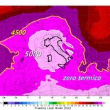 Previsioni 27-29 giugno, fine giugno bollente: punte di 38°, zero termico a quota 5.000