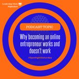 Why becoming an online entrepreneur works and doesn't work | Lakeisha McKnight