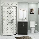 Bathroom suites with shower