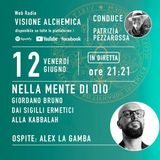 NELLA MENTE DI DIO GIORDANO BRUNO, DAI SIGILLI ERMETICI ALLA KABBALAH con ALEX LA GAMBA