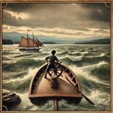 21 - Haste and Waste; The Young Pilot of Lake Champlain by Oliver Optic