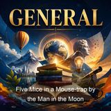Five Mice in a Mouse-trap by the Man in the Moon - Laura E Howe Richards