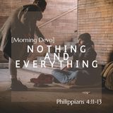 Nothing and Everything [Morning Devo]
