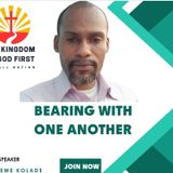 BEARING WITH ONE ANOTHER