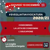 CONDOMINIO: LA LISTA DEI CONDOMINI – L’USUCAPIONE – #SVEGLIATIAVVOCATURA